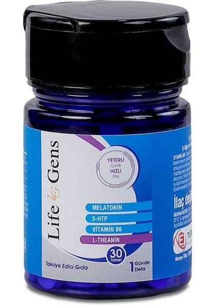 Lifegens Vitamin Gıda Takviyesi 30 Kapsül