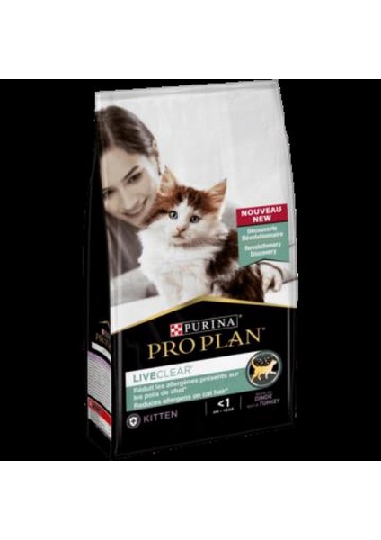 Liveclear Kitten Turkey Kedi Maması - 1,4 kg modelleri
