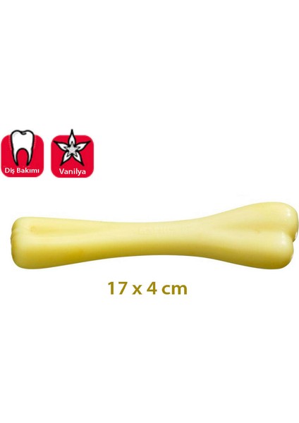 Naylon Çiğneme Kemiği Vanilyalı 17CM