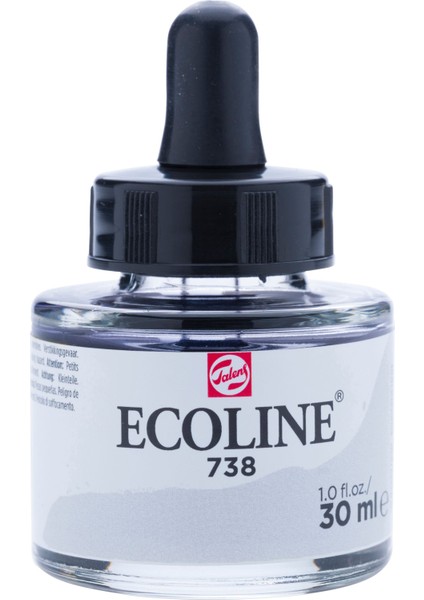 Ecoline Sıvı Suluboya 30ML 738 Cold Grey Light
