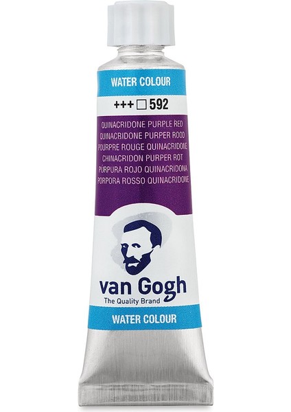 Tüp Suluboya 10ML 592 Quinacridone Purple Red