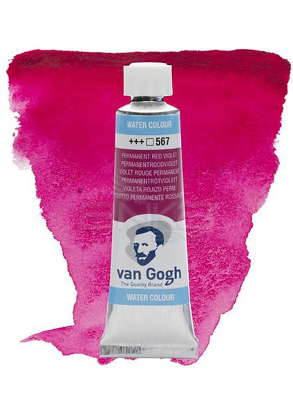 Tüp Suluboya 10ML 567 Permanent Red Violet
