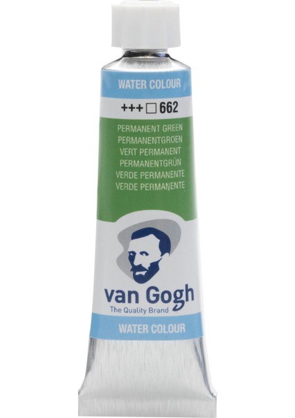 Tüp Suluboya 10ML 662 Permanent Green