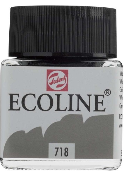 Ecoline Sıvı Suluboya 30ML 718 Warm Grey
