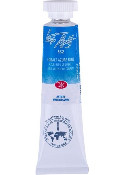 Tüp Suluboya 10ML N:532 Cobalt Azure Blue