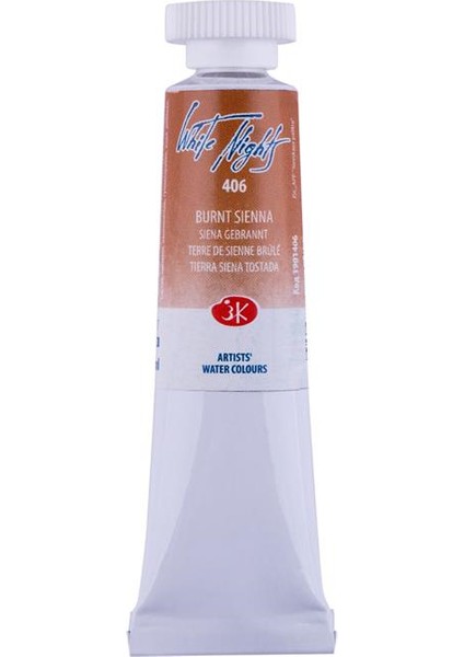 Tüp Suluboya 10ML N:406 Burnt Sienna