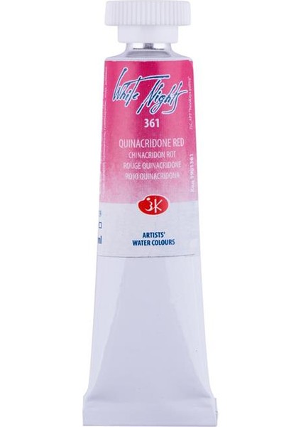 Tüp Suluboya 10ML N:361 Quinacridone Red