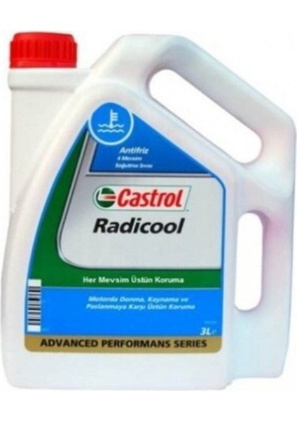 Radicool 3 Lt Mavi Antifriz Yüksek Performanslı Soğutma Sıvısı Donma Karşıtı Özellik modelleri