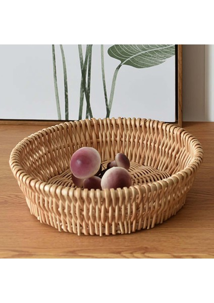 Meyve Sepeti Meyve Kase Sebze Tutucu Oval 35CM 25CM (Yurt Dışından) fırsatları