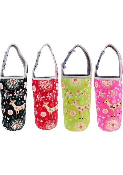4x Tumbler Taşıyıcı Tutucu Su Şişesi Koltuk Dışarıda Yeşil Balıkçılık (Yurt Dışından)