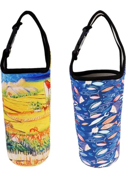 2x Neopren 30OZ Tumbler Taşıyıcı Tutucu Dış Mekan ve Alan Için Kovan Içecekleri (Yurt Dışından)