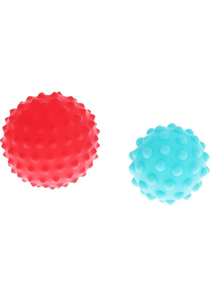 6pcs/set Bebek Yürümeye Başlayan Çocuk Için Çeşitli Renk Duyusal Dokulu Top Seti (Yurt Dışından)