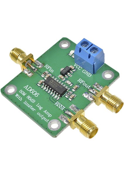 AD606 80DB Demodüle Logaritmik Amplifikatör Modülü