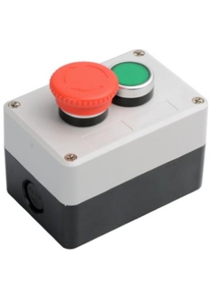 Acil Stop ve Yeşil Push Buton Kutusu