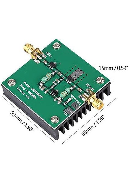 1-930MHZ 2W Rf Güç Amplifikatörü Modülü Fm Radyo Amplifikatörü