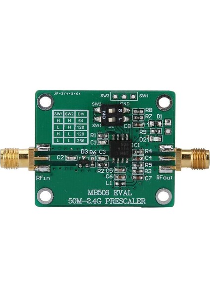MB506 Modülü Mikrodalga Prescaler 64 128 256 2.4ghz Frekans Bölücü fiyatları
