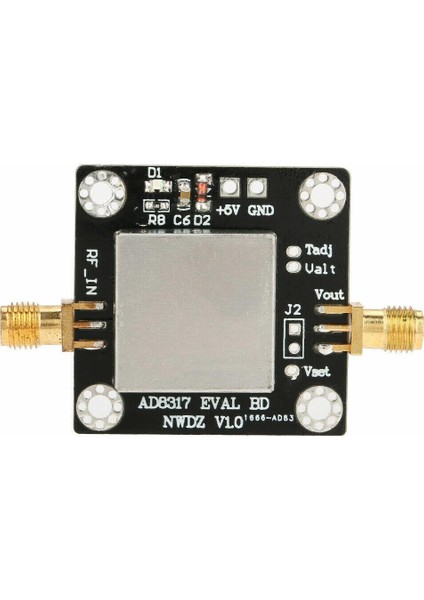 AD8317 1M-10GHZ 60DB Rf Güç Ölçer Logaritmik Dedektör