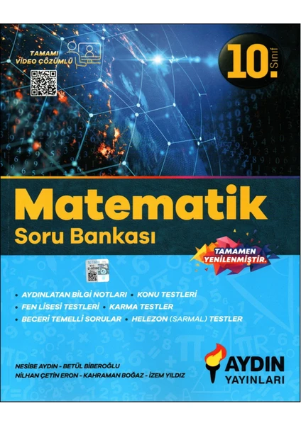 Aydın Yayınları 10. Sınıf Matematik Soru Bankası