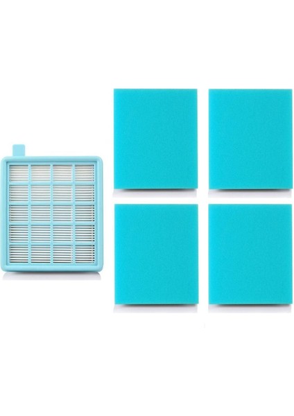 Philips Fc 9323-07 Power Pro Uyumlu Hepa Filtre Seti + 4 Adet Sünger