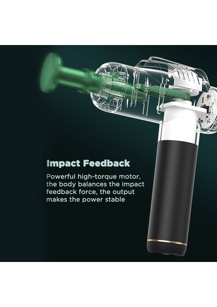 Sihirli Harika Profesyonel Kablosuz Masaj Tabancası Derin Doku Kas Gövdesi Arka Boyun Masajı Gevşeme (Yurt Dışından) modelleri