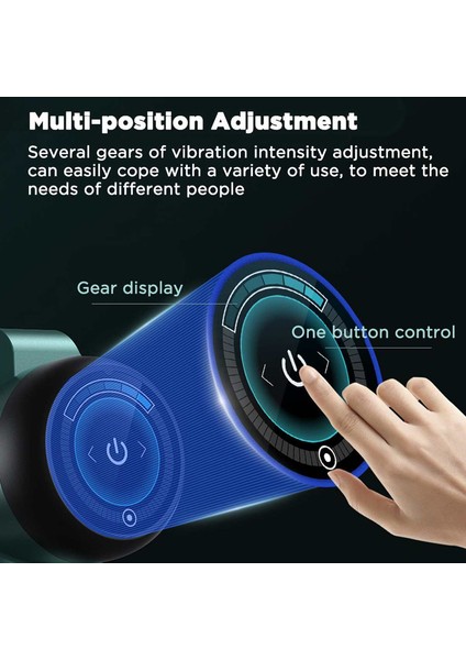 Sihirli Harika Profesyonel Kablosuz Masaj Tabancası Derin Doku Kas Gövdesi Arka Boyun Masajı Gevşeme (Yurt Dışından) indirimleri