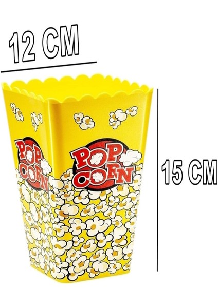 Movie Day Popcorn Patlamış Mısır Kovası - Çerezlik Atıştırmalık Kabı Dikdörtgen Cips Beslenme Kabı fırsatları