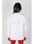 Kadın Sıfır Yaka Baskılı Sweatshirt 2