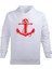 Erkek Kapüşonlu Sweatshirt, Gemi Çapası 1