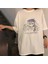 Girl Sleccter Beyaz Oversize T-Shirt 3