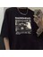 Radiohead Siyah Oversize T-Shirt 1