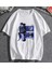Death Note Kolaj Beyaz Oversize T-Shirt 2