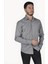Slim Fit Saten Erkek Gömleği 1