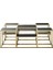 Waleska Gold Metal&cam Orta Sehpa 1