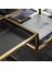 Waleska Gold Metal&cam Orta Sehpa 3