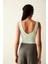 Dikişsiz V Yaka Bodysuit 4