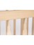 Süper Full Natural Ahşap Beşik 4 Kademeli Anne Yanı Sallanır Bebek Beşiği 60X120 - Boş Beşik 5