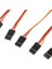 3X5PARÇA Erkekten Kadın Servo Uzatma Kablosu 3 Pin Jr Konektörü 100MM 3 Parça (Yurt Dışından) 4