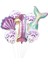 Deniz Kızı Renkli Balon Set 1 1