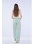 Kadın Yeni Model Bol Pantolon 98865541 42 Haki Yeşili 5