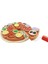 Simumaltion Ahşap Yapışkan Pizza Taklit Oyun Oyuncak (Yurt Dışından) 4