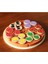 Simumaltion Ahşap Yapışkan Pizza Taklit Oyun Oyuncak (Yurt Dışından) 5