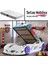Jaguar Full Ledli Koltuklu Bazalı Arabalı Yatak, Beyaz + 1 Adet Comfort Yatak 1