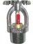 Ul Dik Up Tip Yangın Sprinkler Krom 68 C Kırmızı 1/2 Sr 1