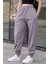 Boyalı Gri Comfort Fit Basic Eşofman Altı MG1635 1