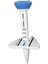 1x Golf Tee Ayarlanabilir Yükseklik Dayanıklı Tee Sistemi 35 mm. - 55 mm. Açık Tee Mavi (Yurt Dışından) 1