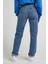 Carol Straight Fit Düz Kesim Yüksek Bel Esnek Jean Kot Pantolon 5