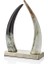 Natural Horn 2li Dikey Boynuz Dekor 25X10X36 cm 1