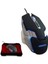 C-25 7 Tuşlu Rgb Gaming Mouse 7200 Dpı Mouse Pad Hediyeli 1