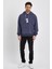 Baskılı Kapüşonlu Sweatshirt (E22-757A-04) 3