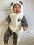 Welsoft Peluş Fermuarlı Kışlık Panda Bebek Uyku Tulumu 2